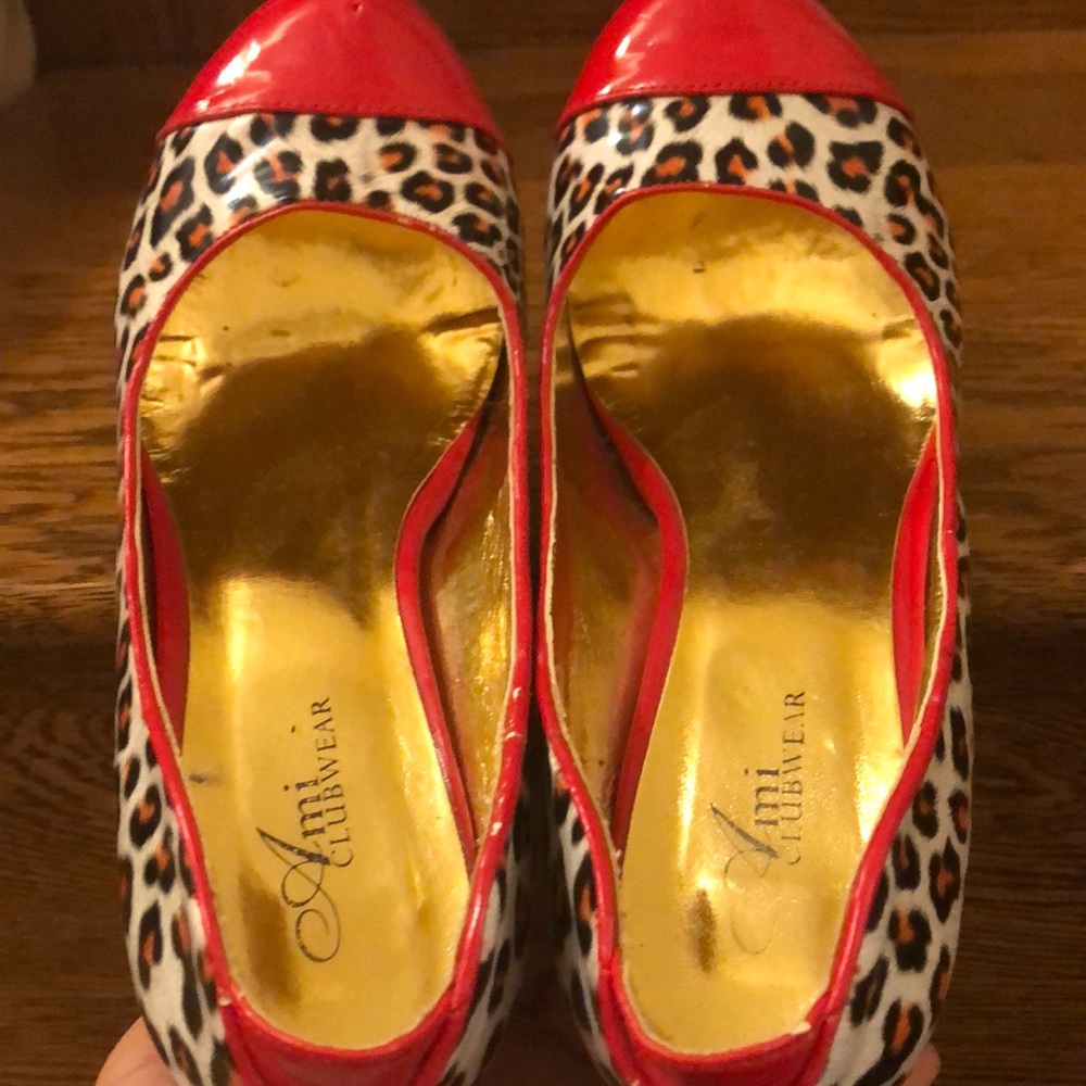 Red & Leopard Heels - Picture 4 of 4